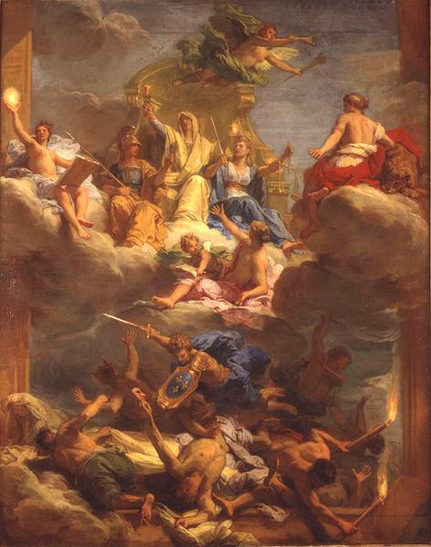 Jean-Baptiste Jouvenet The Triumph of Justice oil painting image